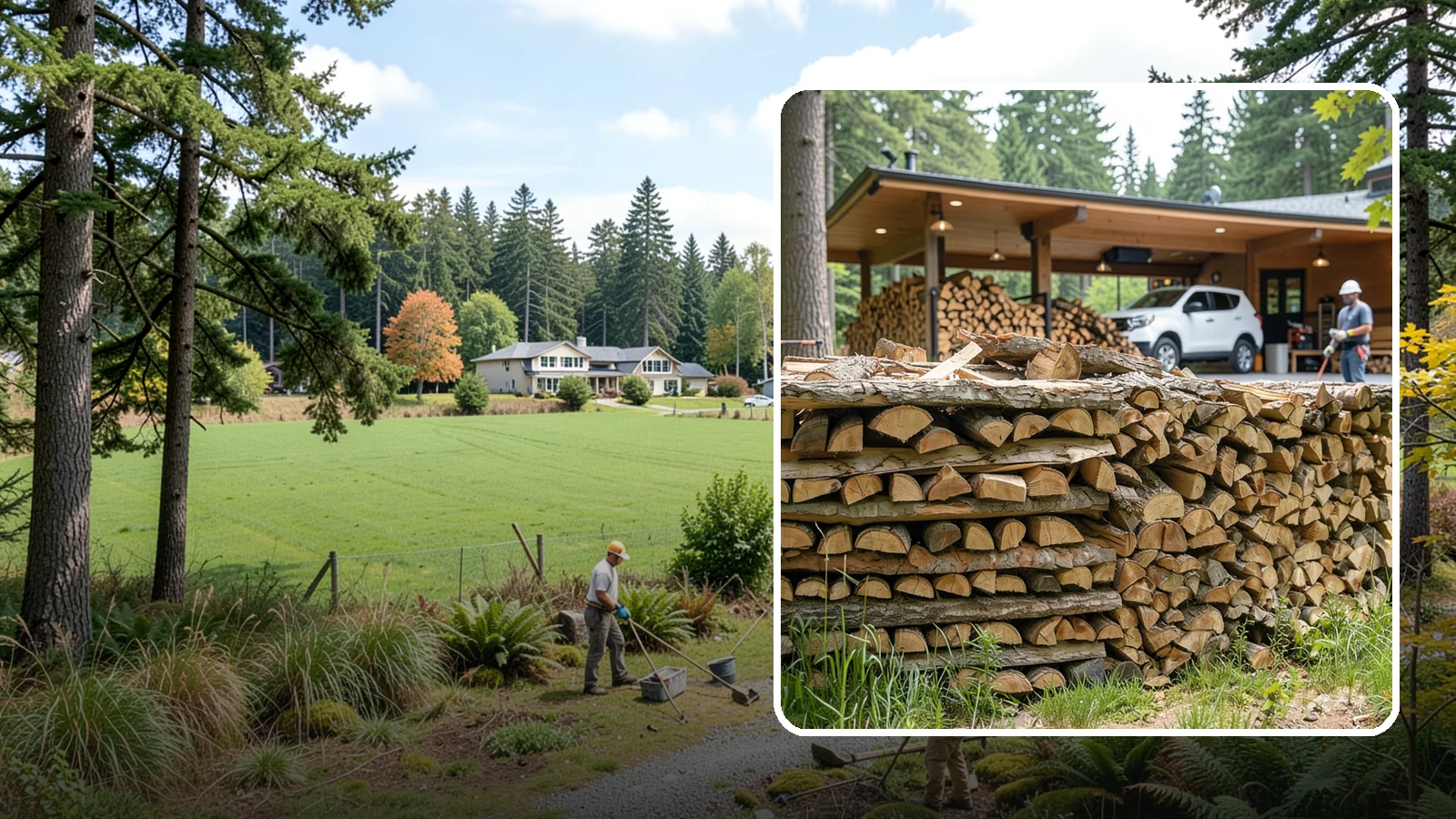 Pizza Restaurant Firewood in Lyman, WA - We keep Pacific Northwest pizzerias stocked with dry, clean-burning wood cut to fit wood-fired pizza ovens.