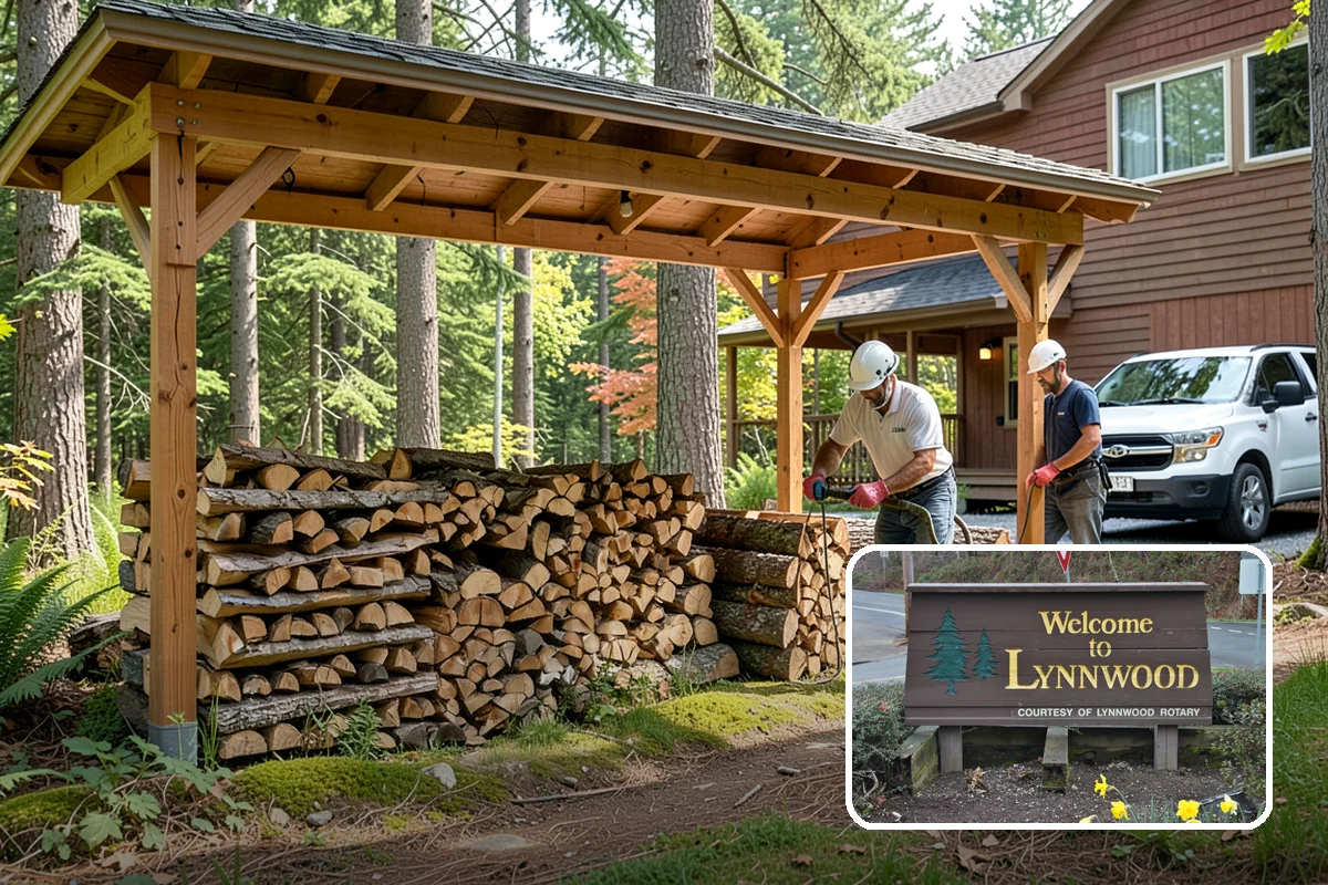 Pizza Restaurant Firewood in Lynnwood, Snohomish County, WA - Wood sized to fit pizza oven fireboxes