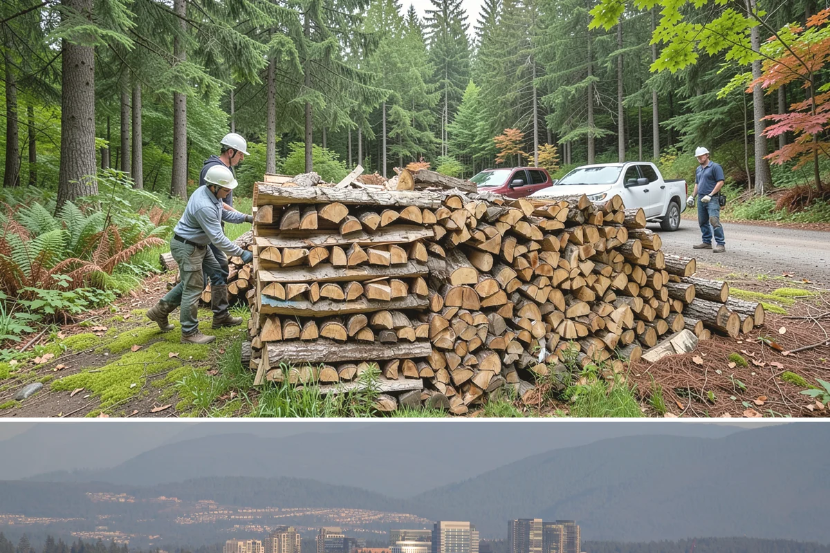 Pizza Restaurant Firewood in Medina, King County, WA - Secure a steady supply ahead of the busy fall and holiday pizza season.