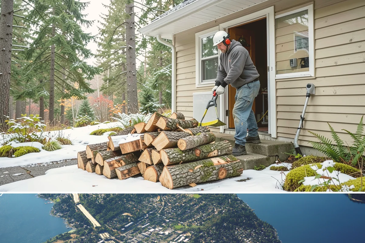 Pizza Restaurant Firewood in Mercer Island, King County, WA - Secure a steady supply ahead of the busy fall and holiday pizza season.