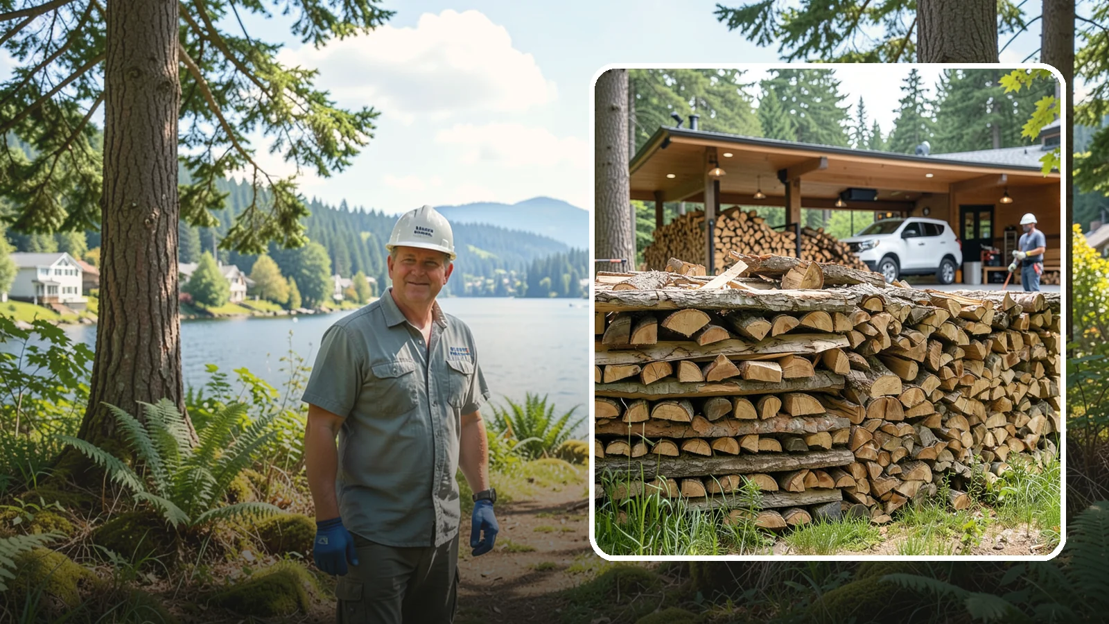 Pizza Restaurant Firewood in Milton, King County, WA - We keep Pacific Northwest pizzerias stocked with dry, clean-burning wood cut to fit wood-fired pizza ovens.