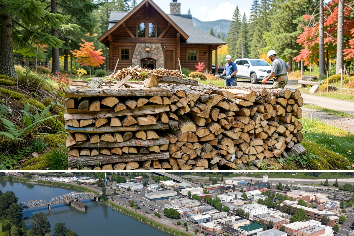 Pizza Restaurant Firewood in Mount Vernon, WA - Secure a steady supply ahead of the busy fall and holiday pizza season.