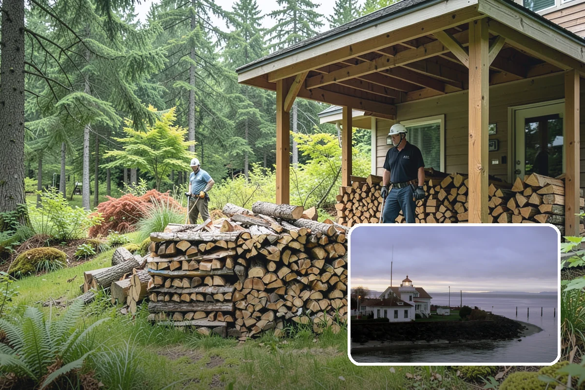 Pizza Restaurant Firewood in Mukilteo, Snohomish County, WA - Wood sized to fit pizza oven fireboxes