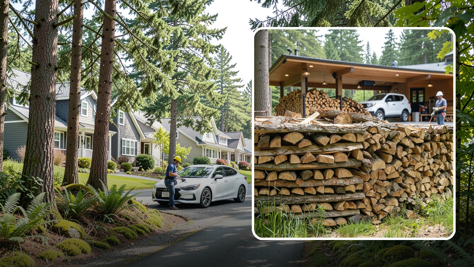 Pizza Restaurant Firewood in Normandy Park, King County, WA - We keep Pacific Northwest pizzerias stocked with dry, clean-burning wood cut to fit wood-fired pizza ovens.