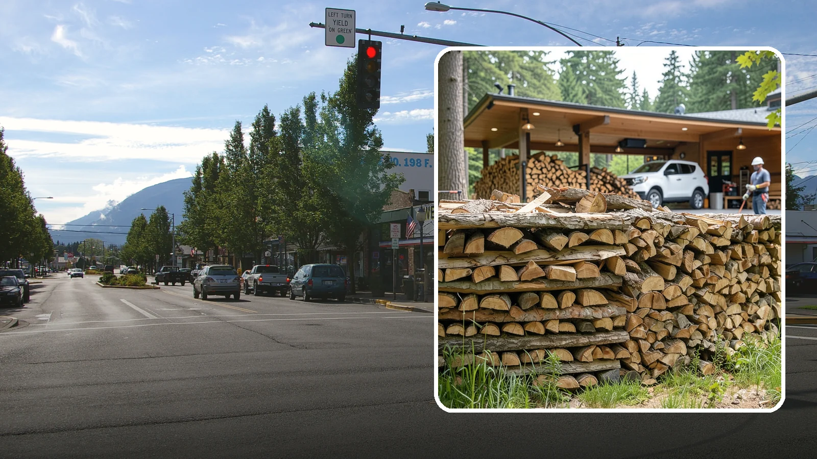Pizza Restaurant Firewood in North Bend, King County, WA - We keep Pacific Northwest pizzerias stocked with dry, clean-burning wood cut to fit wood-fired pizza ovens.
