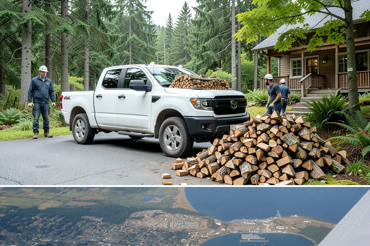 Pizza Restaurant Firewood in Oak Harbor, Island County, WA - Secure a steady supply ahead of the busy fall and holiday pizza season.