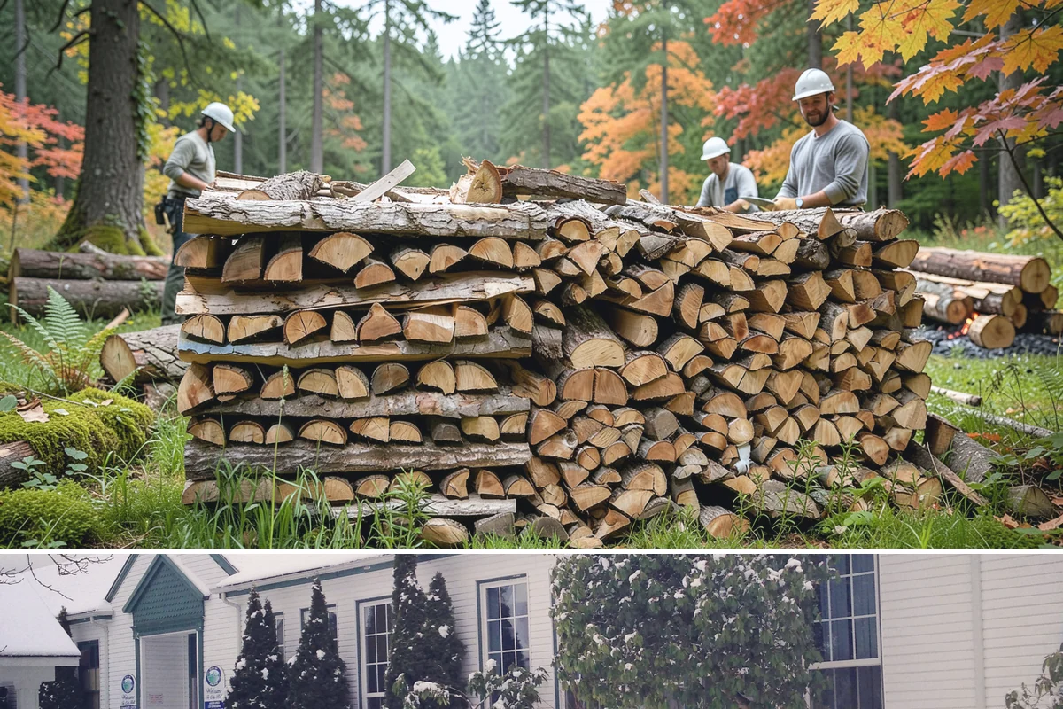 Pizza Restaurant Firewood in Pacific, King County, WA - Secure a steady supply ahead of the busy fall and holiday pizza season.
