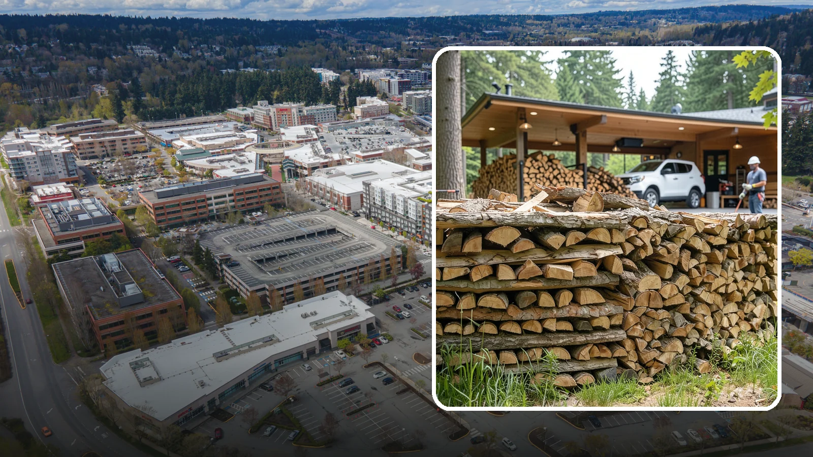 Pizza Restaurant Firewood in Redmond, King County, WA - We keep Pacific Northwest pizzerias stocked with dry, clean-burning wood cut to fit wood-fired pizza ovens.