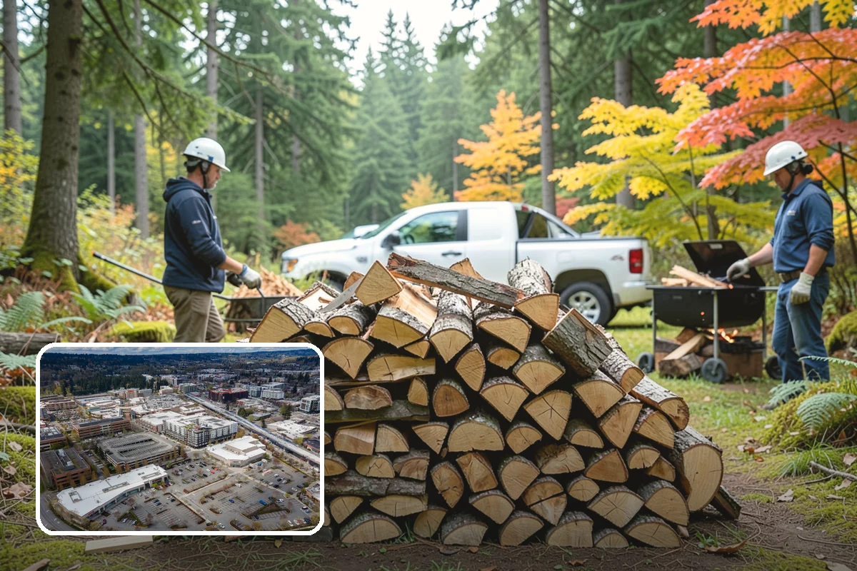 Pizza Restaurant Firewood in Redmond, King County, WA - Wood sized to fit pizza oven fireboxes
