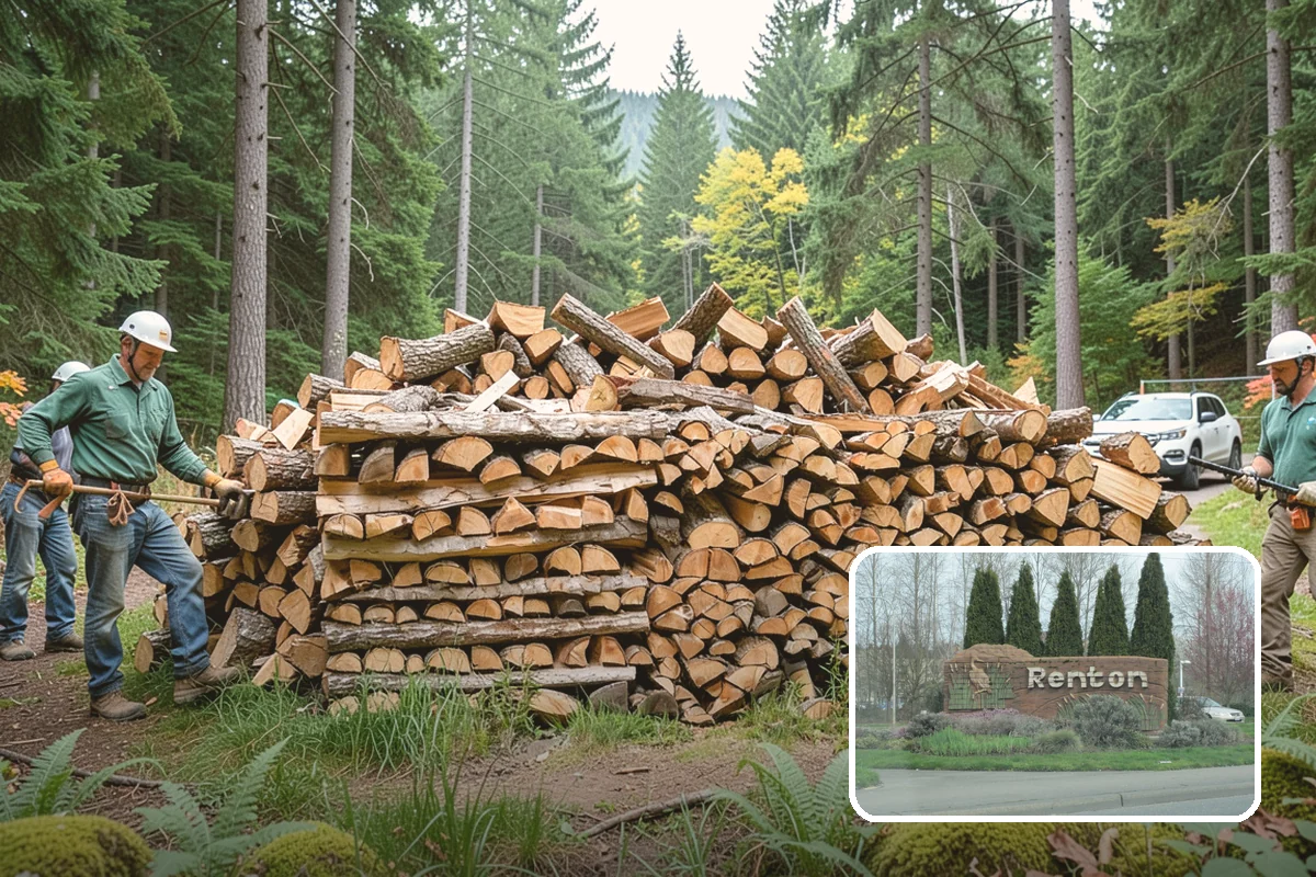 Pizza Restaurant Firewood in Renton, King County, WA - Wood sized to fit pizza oven fireboxes