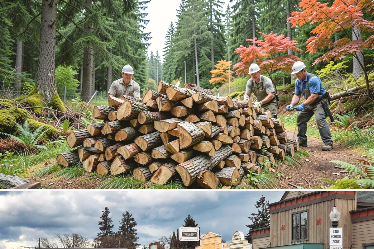 Pizza Restaurant Firewood in Roy, Pierce County, WA - Secure a steady supply ahead of the busy fall and holiday pizza season.