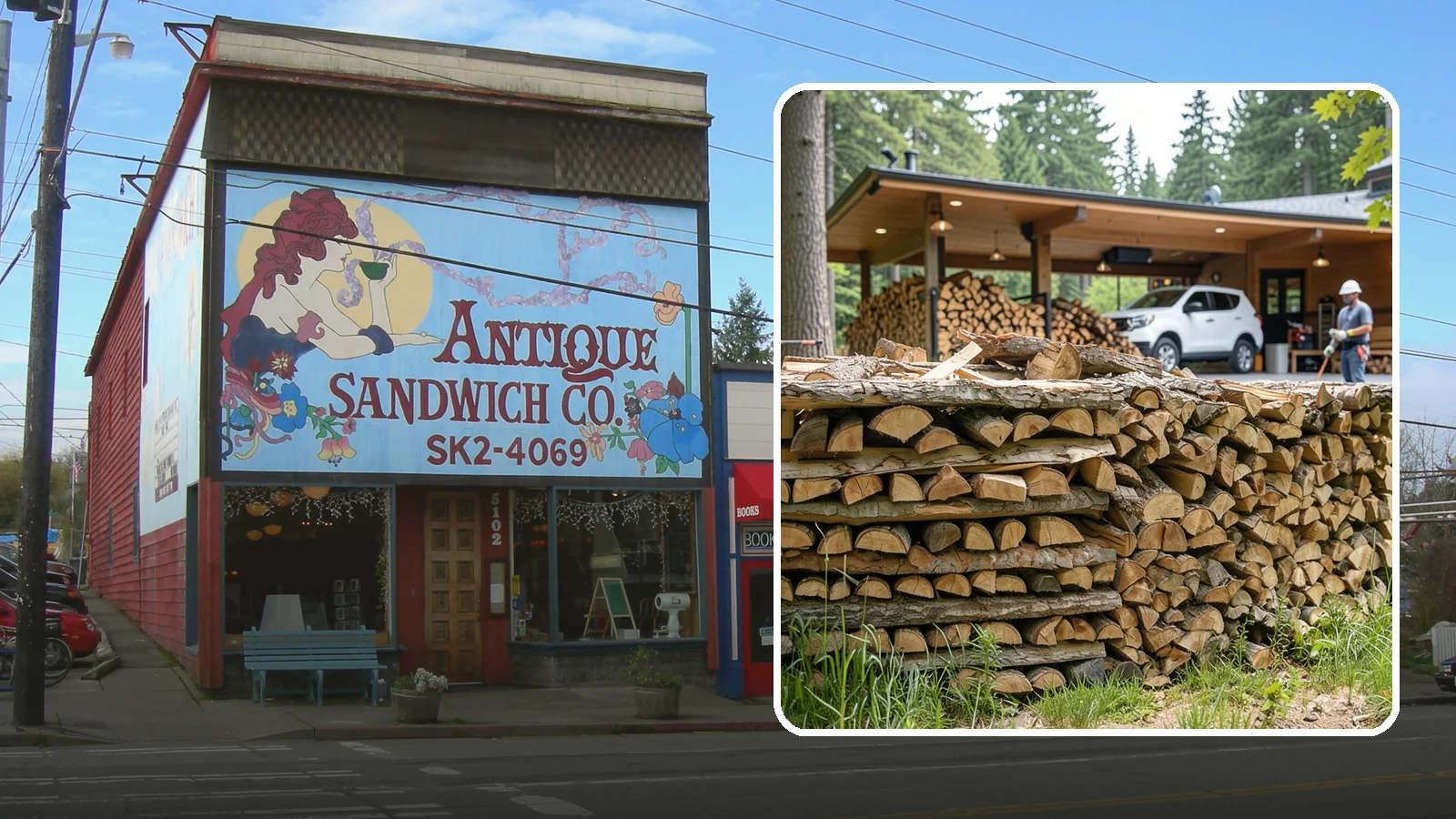 Pizza Restaurant Firewood in Ruston, Pierce County, WA - We keep Pacific Northwest pizzerias stocked with dry, clean-burning wood cut to fit wood-fired pizza ovens.