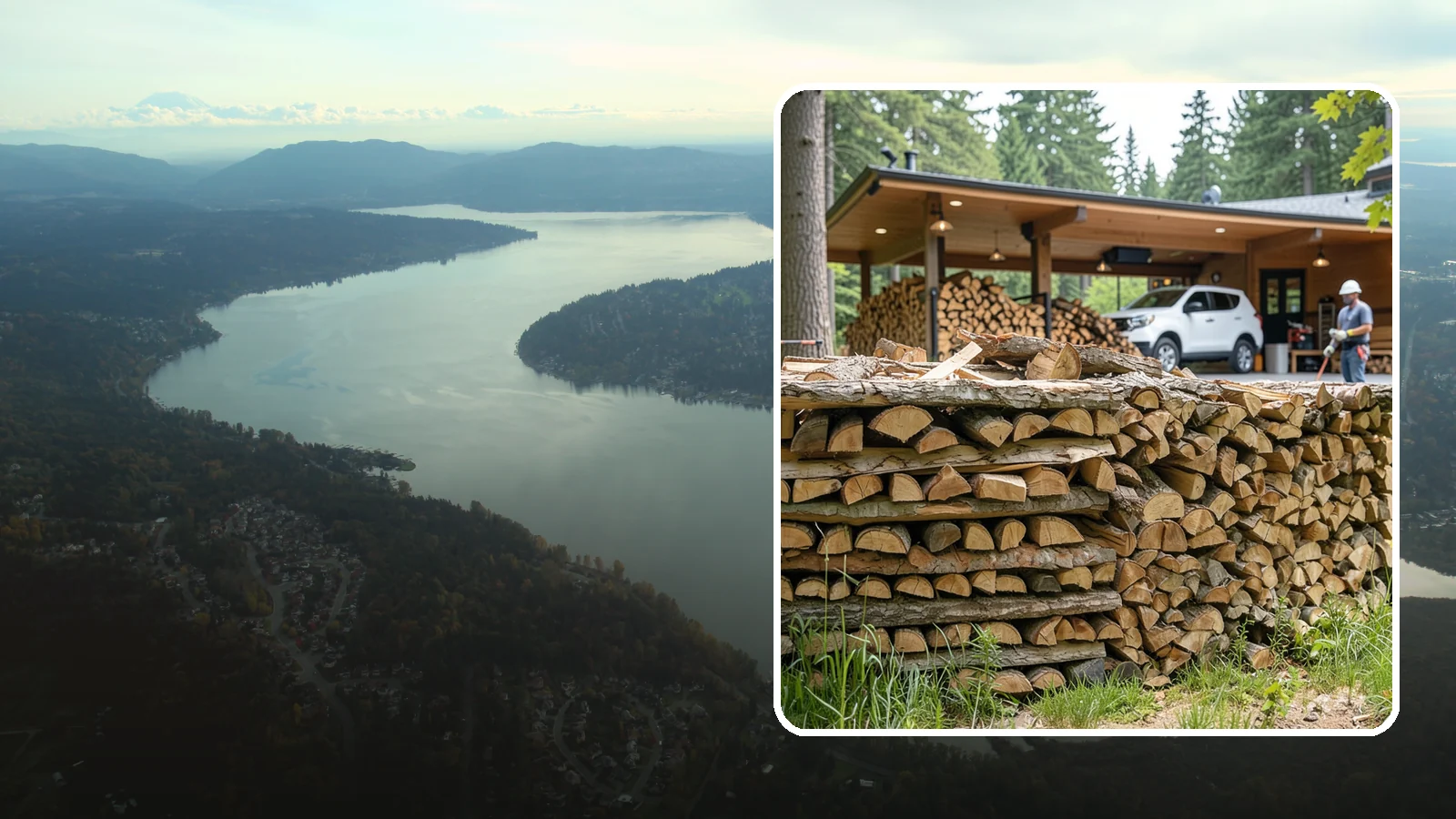 Pizza Restaurant Firewood in Sammamish, King County, WA - We keep Pacific Northwest pizzerias stocked with dry, clean-burning wood cut to fit wood-fired pizza ovens.