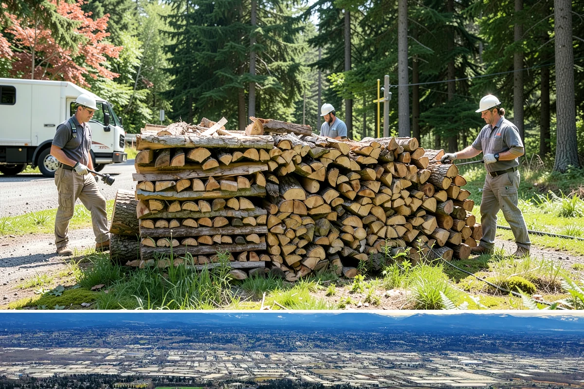 Pizza Restaurant Firewood in SeaTac, WA - Secure a steady supply ahead of the busy fall and holiday pizza season.