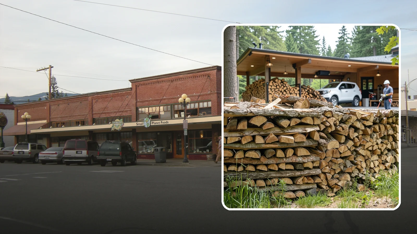 Pizza Restaurant Firewood in Sedro-Woolley, Skagit County, WA - We keep Pacific Northwest pizzerias stocked with dry, clean-burning wood cut to fit wood-fired pizza ovens.