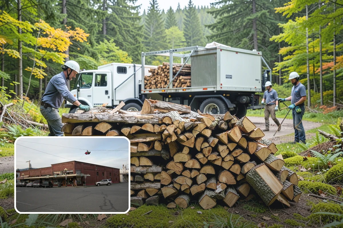 Pizza Restaurant Firewood in Sedro-Woolley, Skagit County, WA - Wood sized to fit pizza oven fireboxes