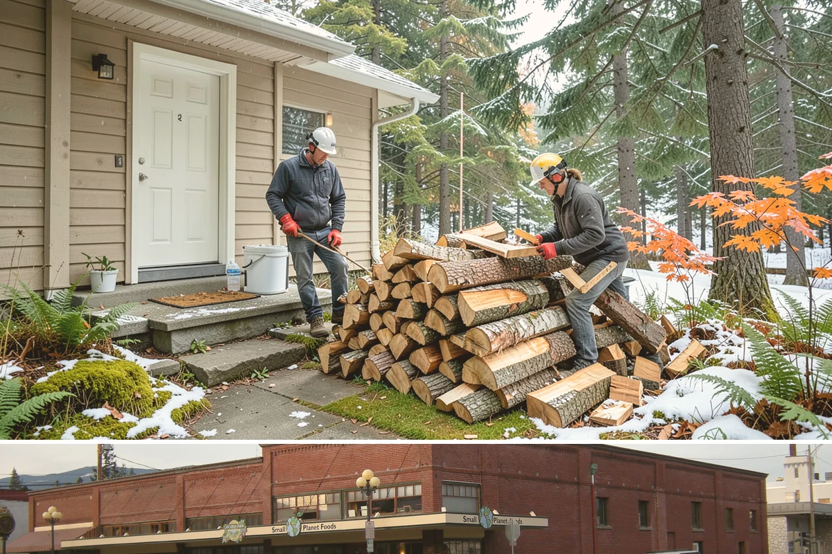 Pizza Restaurant Firewood in Sedro-Woolley, Skagit County, WA - Secure a steady supply ahead of the busy fall and holiday pizza season.