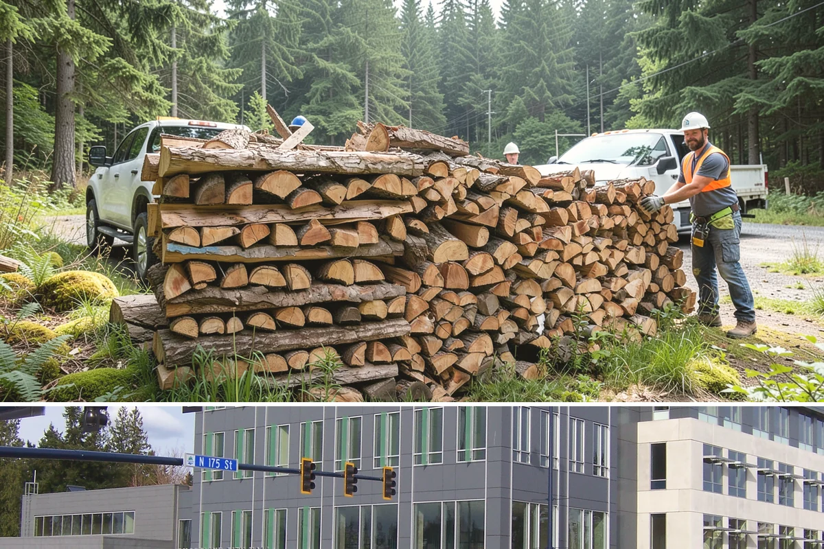 Pizza Restaurant Firewood in Shoreline, King County, WA - Secure a steady supply ahead of the busy fall and holiday pizza season.