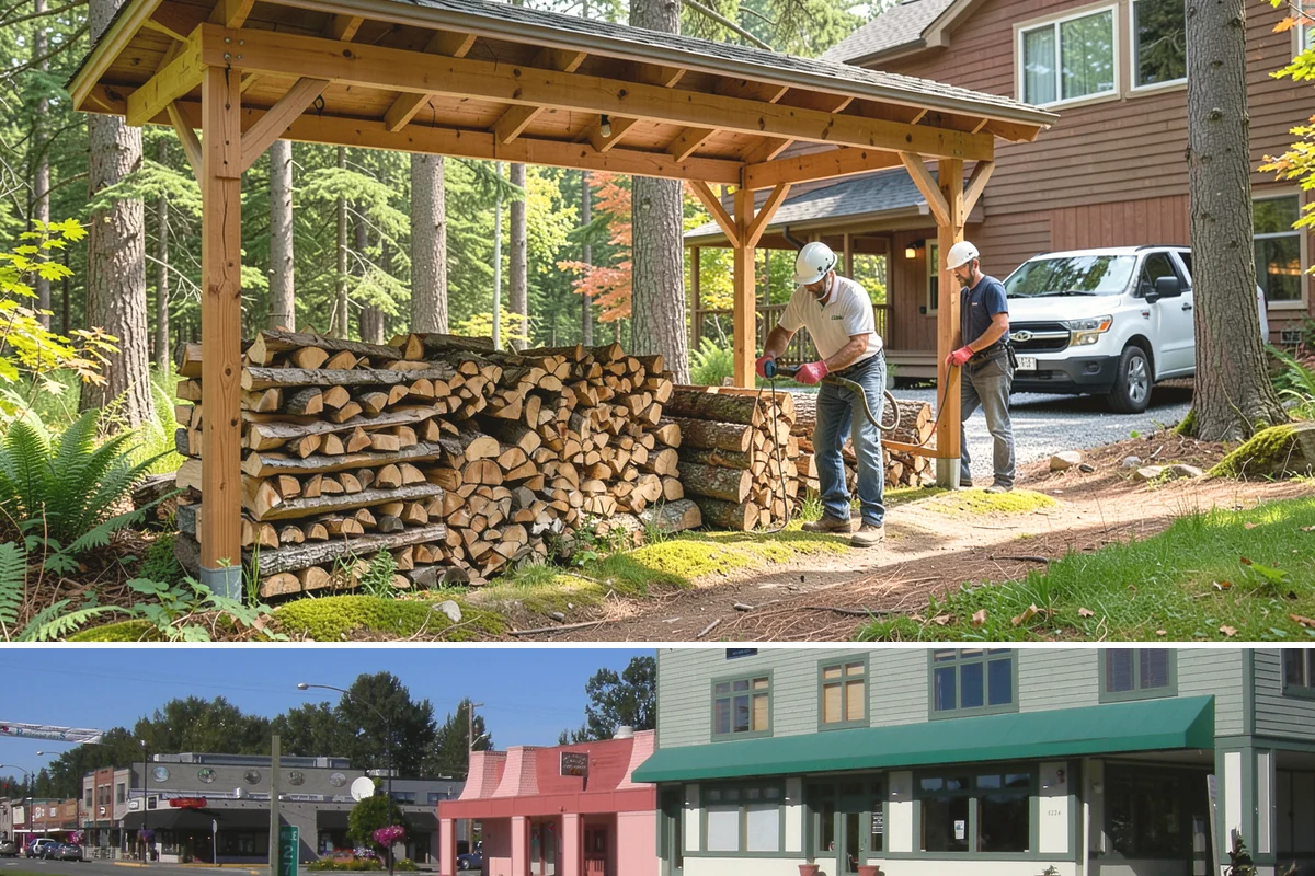 Pizza Restaurant Firewood in Snoqualmie, King County, WA - Secure a steady supply ahead of the busy fall and holiday pizza season.