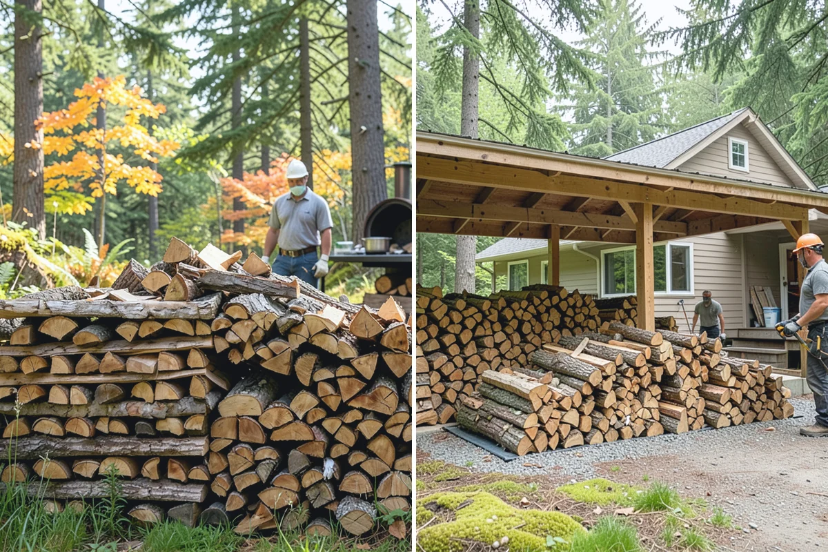 Pizza Restaurant Firewood in South Prairie, Pierce County, WA - Confirm your oven size and wood dimensions