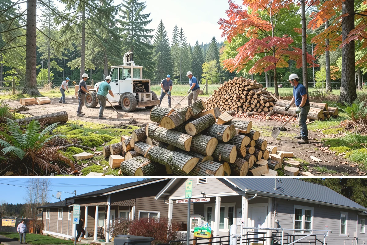 Pizza Restaurant Firewood in South Prairie, Pierce County, WA - Secure a steady supply ahead of the busy fall and holiday pizza season.
