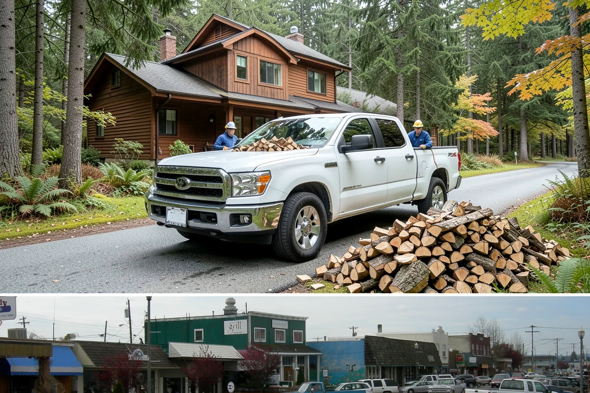 Pizza Restaurant Firewood in Stanwood, Snohomish County, WA - Secure a steady supply ahead of the busy fall and holiday pizza season.