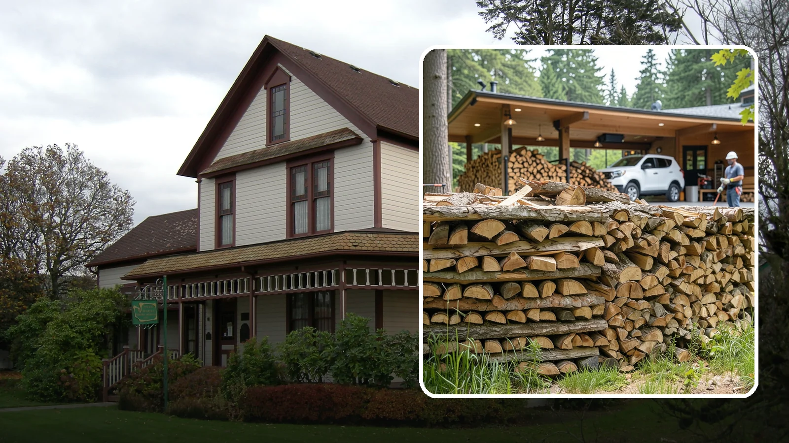 Pizza Restaurant Firewood in Sumner, Pierce County, WA - We keep Pacific Northwest pizzerias stocked with dry, clean-burning wood cut to fit wood-fired pizza ovens.
