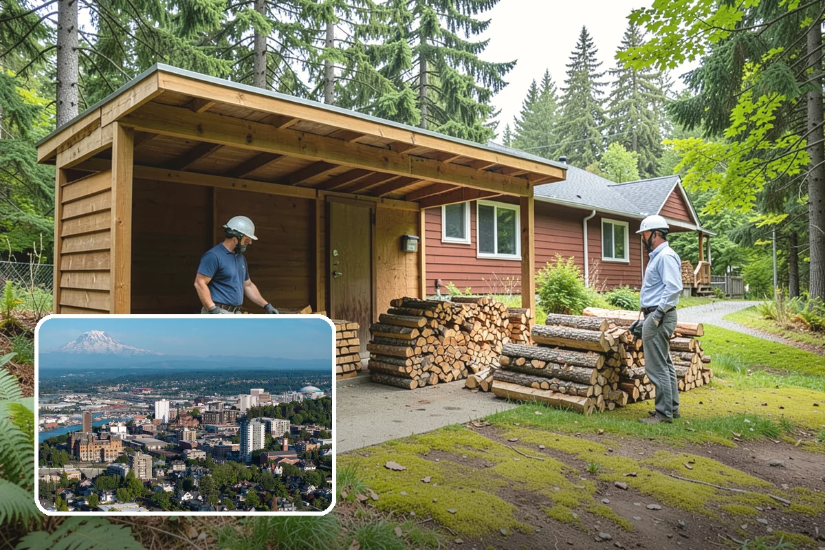 Pizza Restaurant Firewood in Tacoma, Pierce County, WA - Wood sized to fit pizza oven fireboxes