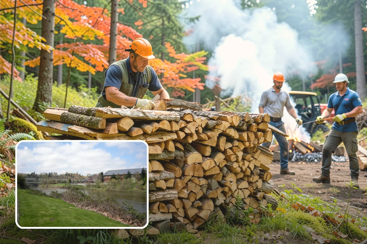 Pizza Restaurant Firewood in Tukwila, King County, WA - Wood sized to fit pizza oven fireboxes