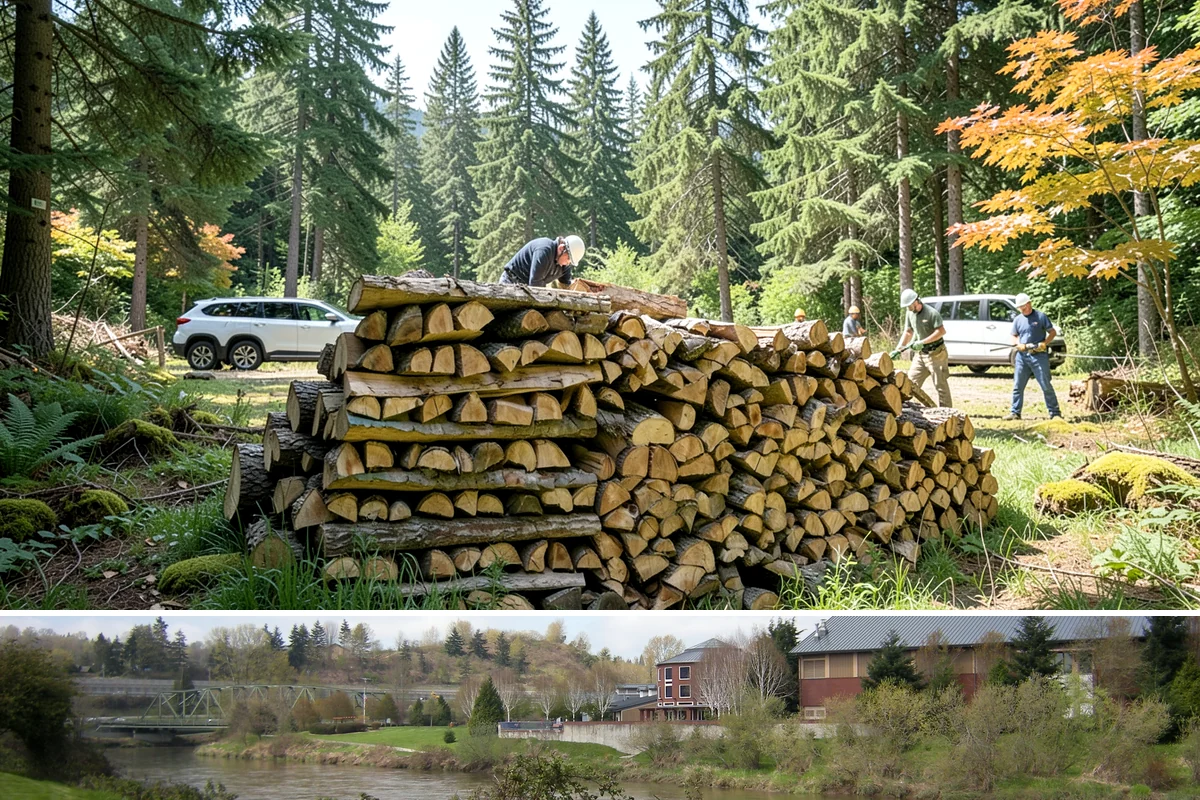 Pizza Restaurant Firewood in Tukwila, King County, WA - Secure a steady supply ahead of the busy fall and holiday pizza season.