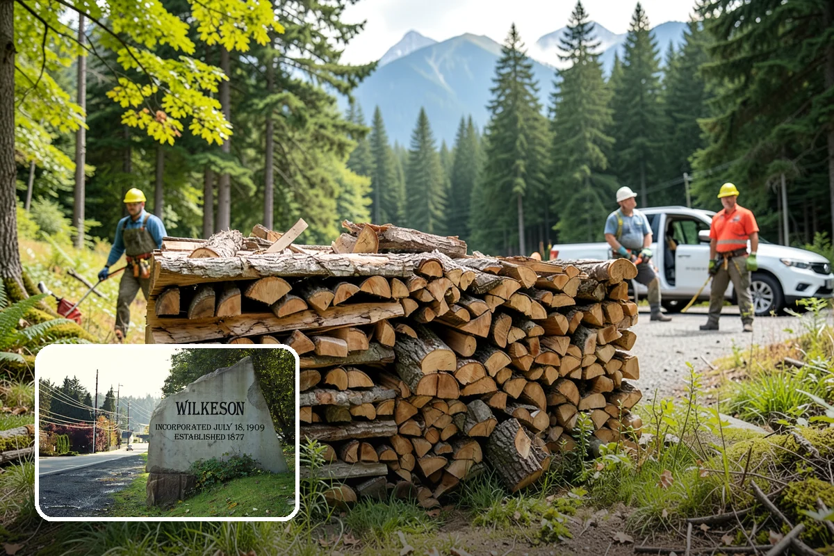 Pizza Restaurant Firewood in Wilkeson, Pierce County, WA - Wood sized to fit pizza oven fireboxes
