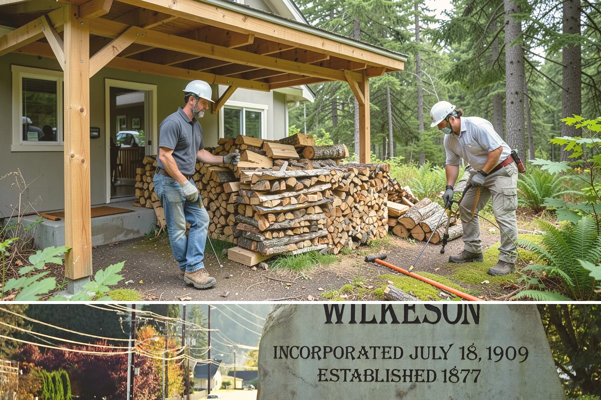 Pizza Restaurant Firewood in Wilkeson, Pierce County, WA - Secure a steady supply ahead of the busy fall and holiday pizza season.