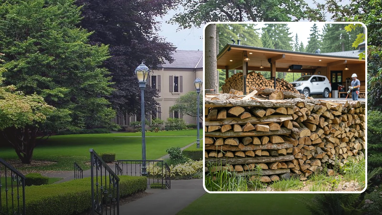 Pizza Restaurant Firewood in Woodinville, King County, WA - We keep Pacific Northwest pizzerias stocked with dry, clean-burning wood cut to fit wood-fired pizza ovens.