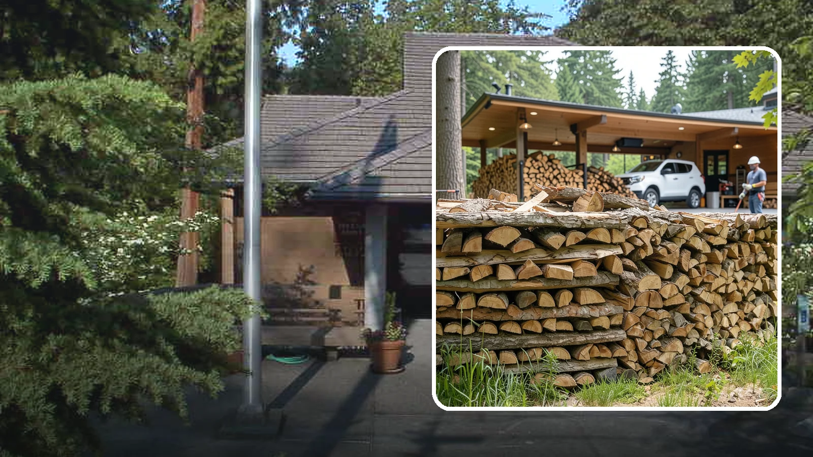 Pizza Restaurant Firewood in Yarrow Point, King County, WA - We keep Pacific Northwest pizzerias stocked with dry, clean-burning wood cut to fit wood-fired pizza ovens.