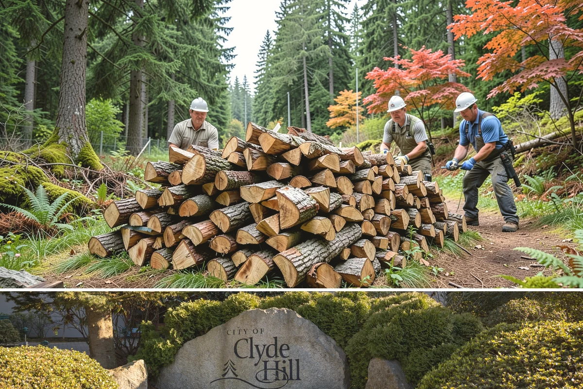 Portable Log Splitting in Clyde Hill, King County, WA - Frequently booked after fall and winter storms scatter downed wood, though it is available whenever logs need splitting.