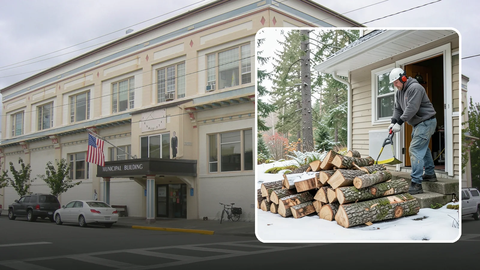 Power Outage Firewood in Anacortes, Skagit County, WA - When the power goes out, we deliver dry, ready-to-burn wood so you can heat your home without the grid.