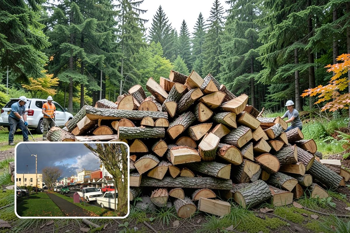 Power Outage Firewood in Arlington, Snohomish County, WA - Keeps your home heated when the grid is down