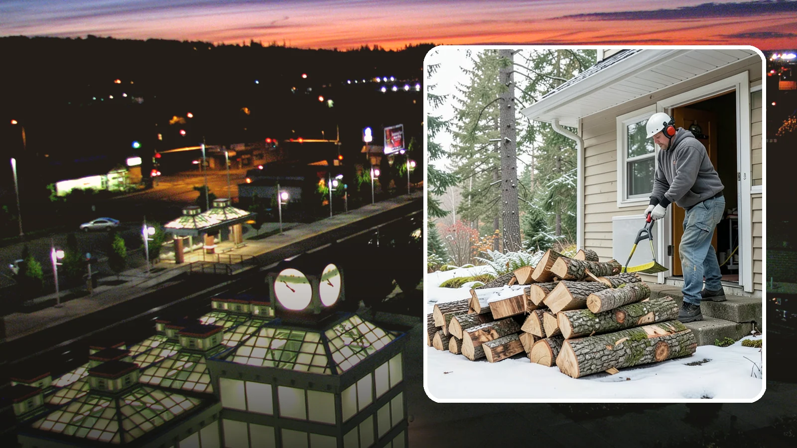 Power Outage Firewood in Auburn, King County, WA - When the power goes out, we deliver dry, ready-to-burn wood so you can heat your home without the grid.