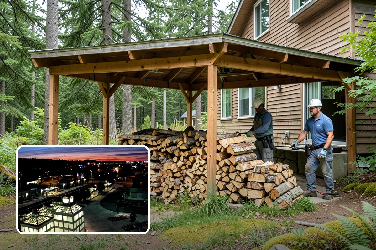 Power Outage Firewood in Auburn, King County, WA - Keeps your home heated when the grid is down