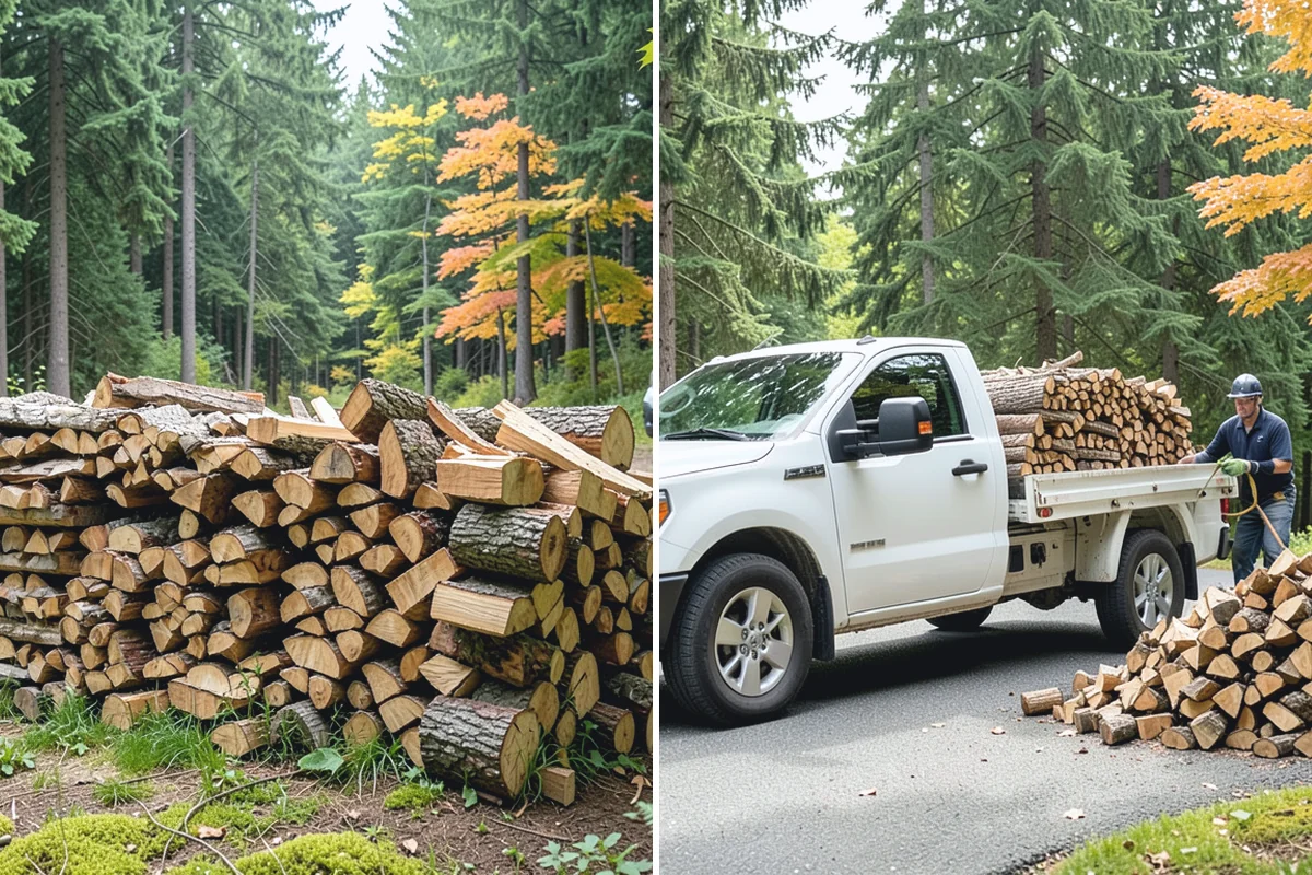 Power Outage Firewood in Auburn, King County, WA - Confirm your location and how much wood you need