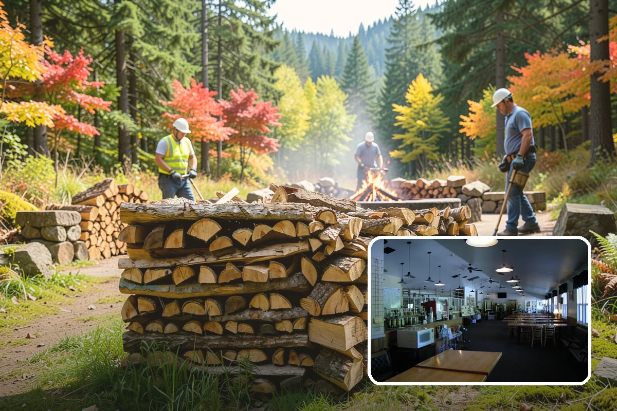 Power Outage Firewood in Black Diamond, King County, WA - Keeps your home heated when the grid is down