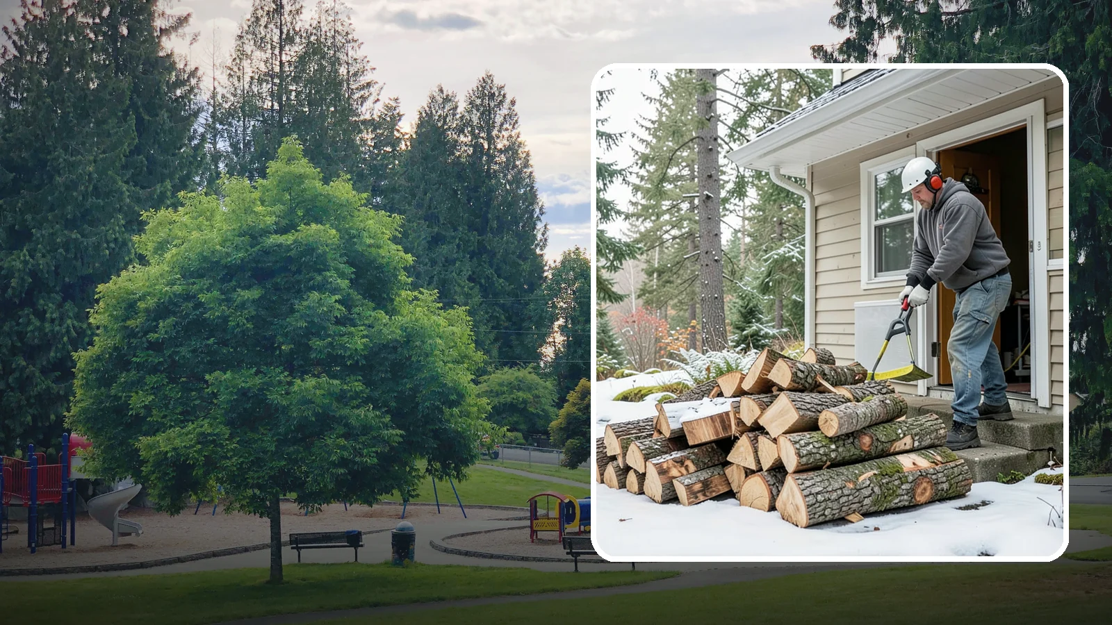 Power Outage Firewood in Bonney Lake, Pierce County, WA - When the power goes out, we deliver dry, ready-to-burn wood so you can heat your home without the grid.