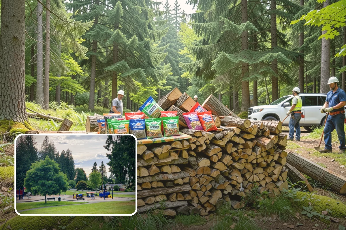 Power Outage Firewood in Bonney Lake, Pierce County, WA - Keeps your home heated when the grid is down
