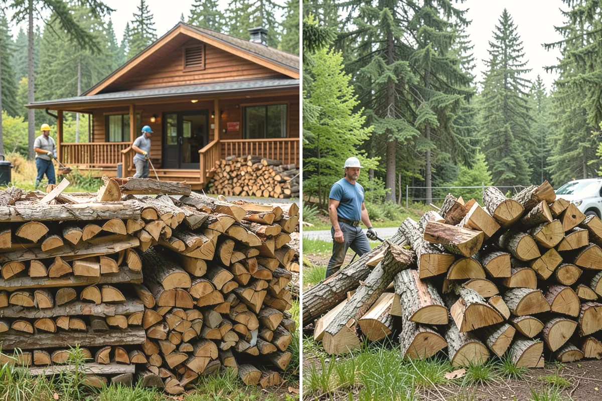 Power Outage Firewood in Burien, King County, WA - Confirm your location and how much wood you need