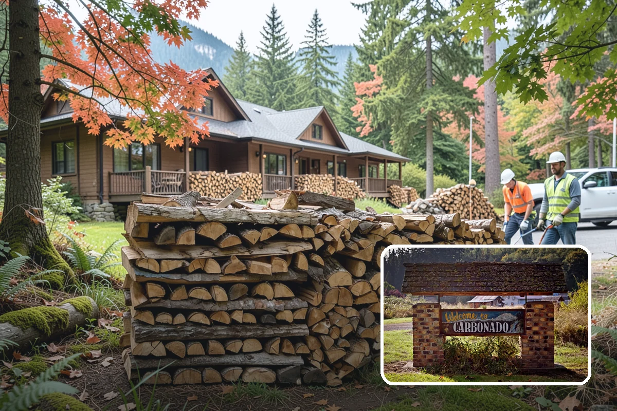 Power Outage Firewood in Carbonado, Pierce County, WA - Keeps your home heated when the grid is down