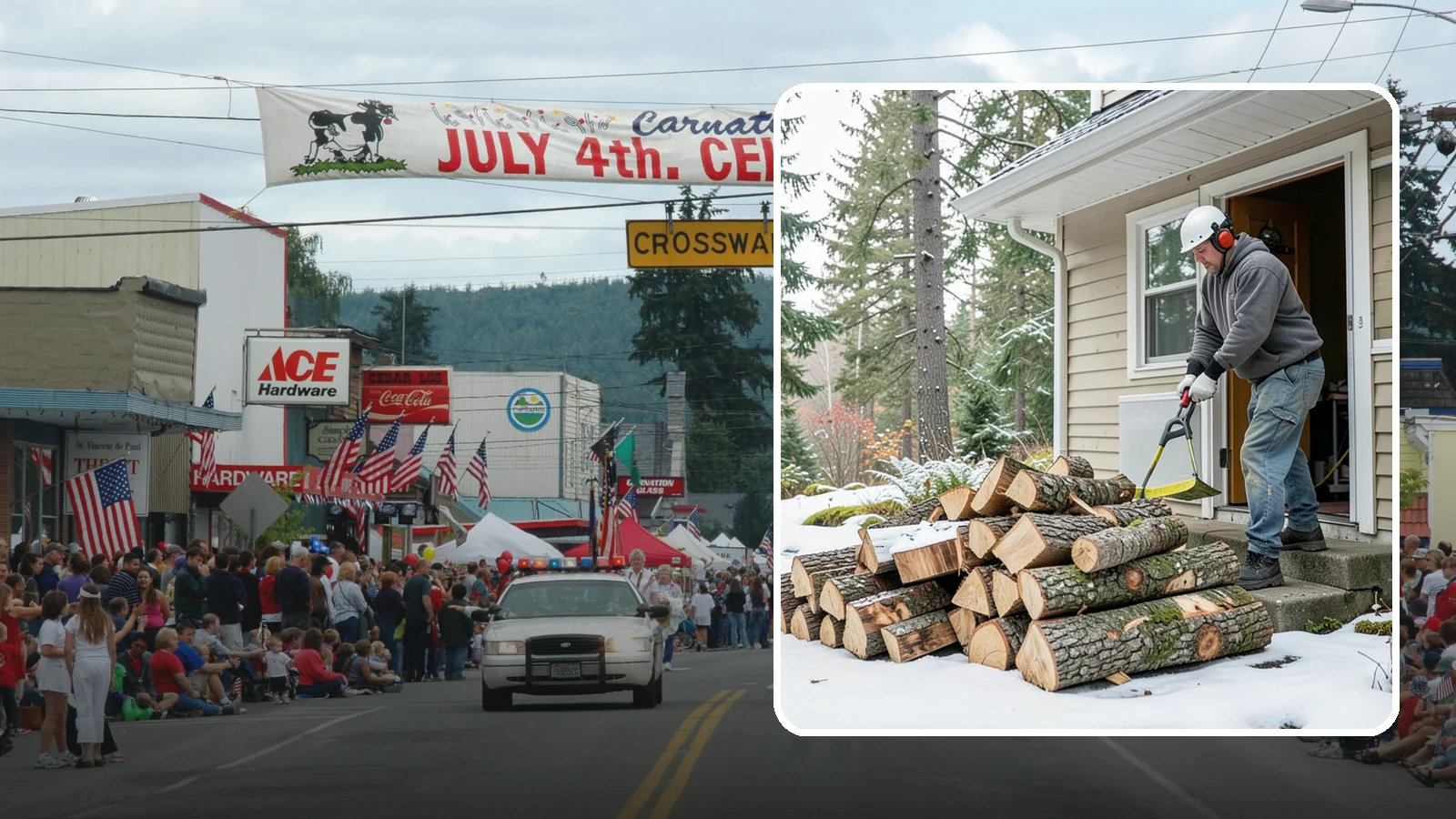 Power Outage Firewood in Carnation, King County, WA - When the power goes out, we deliver dry, ready-to-burn wood so you can heat your home without the grid.