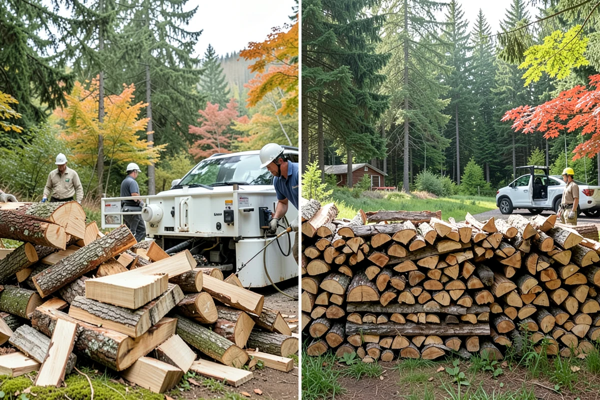 Power Outage Firewood in Clyde Hill, King County, WA - Confirm your location and how much wood you need