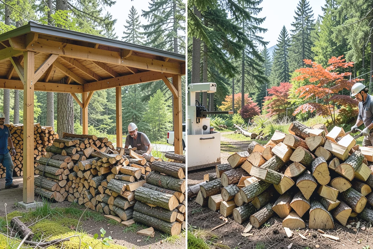 Power Outage Firewood in Coupeville, Island County, WA - Confirm your location and how much wood you need