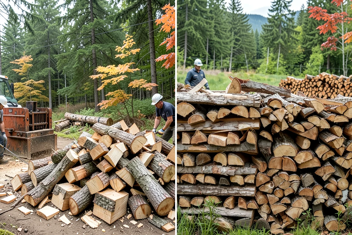 Power Outage Firewood in DuPont, Pierce County, WA - Confirm your location and how much wood you need