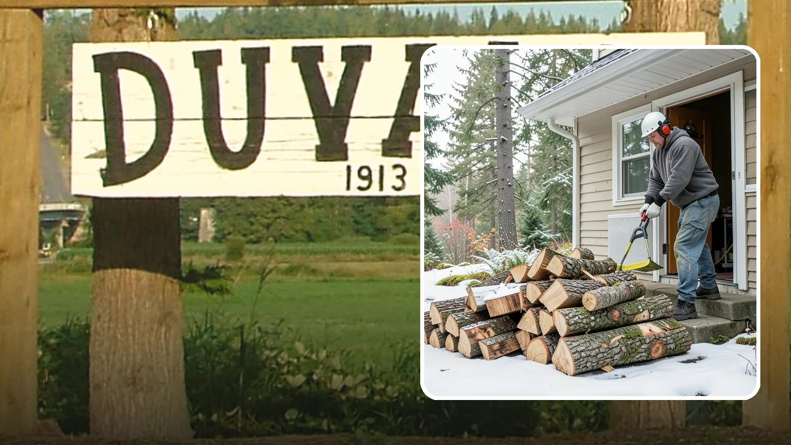 Power Outage Firewood in Duvall, King County, WA - When the power goes out, we deliver dry, ready-to-burn wood so you can heat your home without the grid.